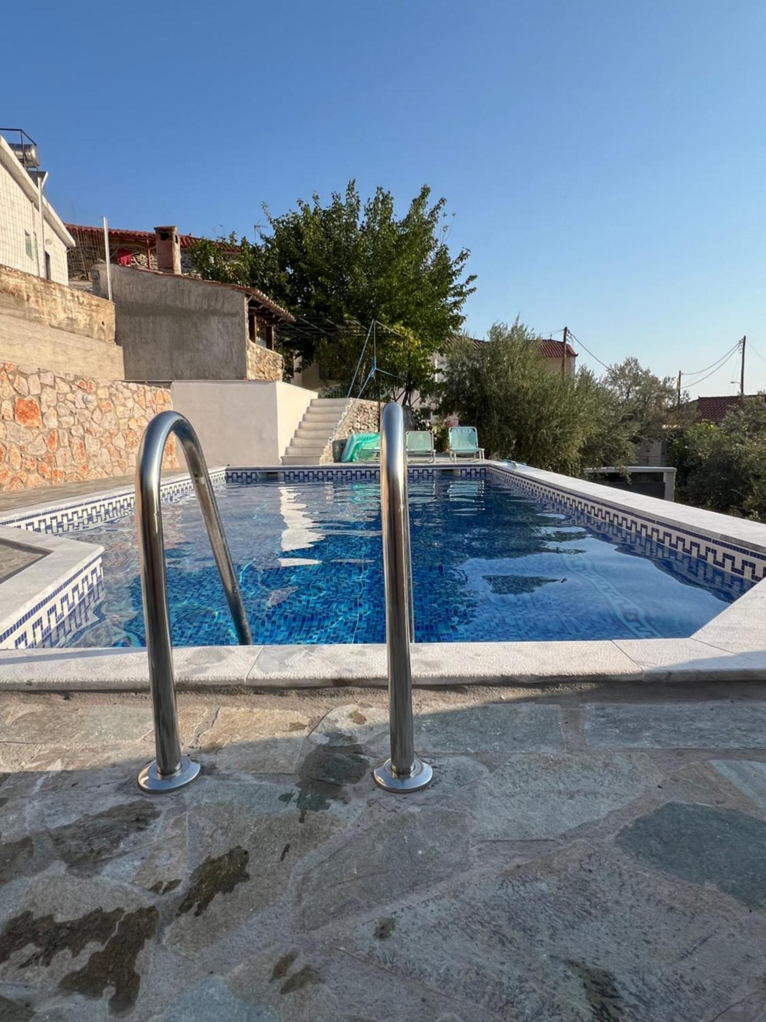 Maison Charme Avec Piscine Privee, Pres De La Mer A Sappounakeika, Tyros Sapounakeika エクステリア 写真