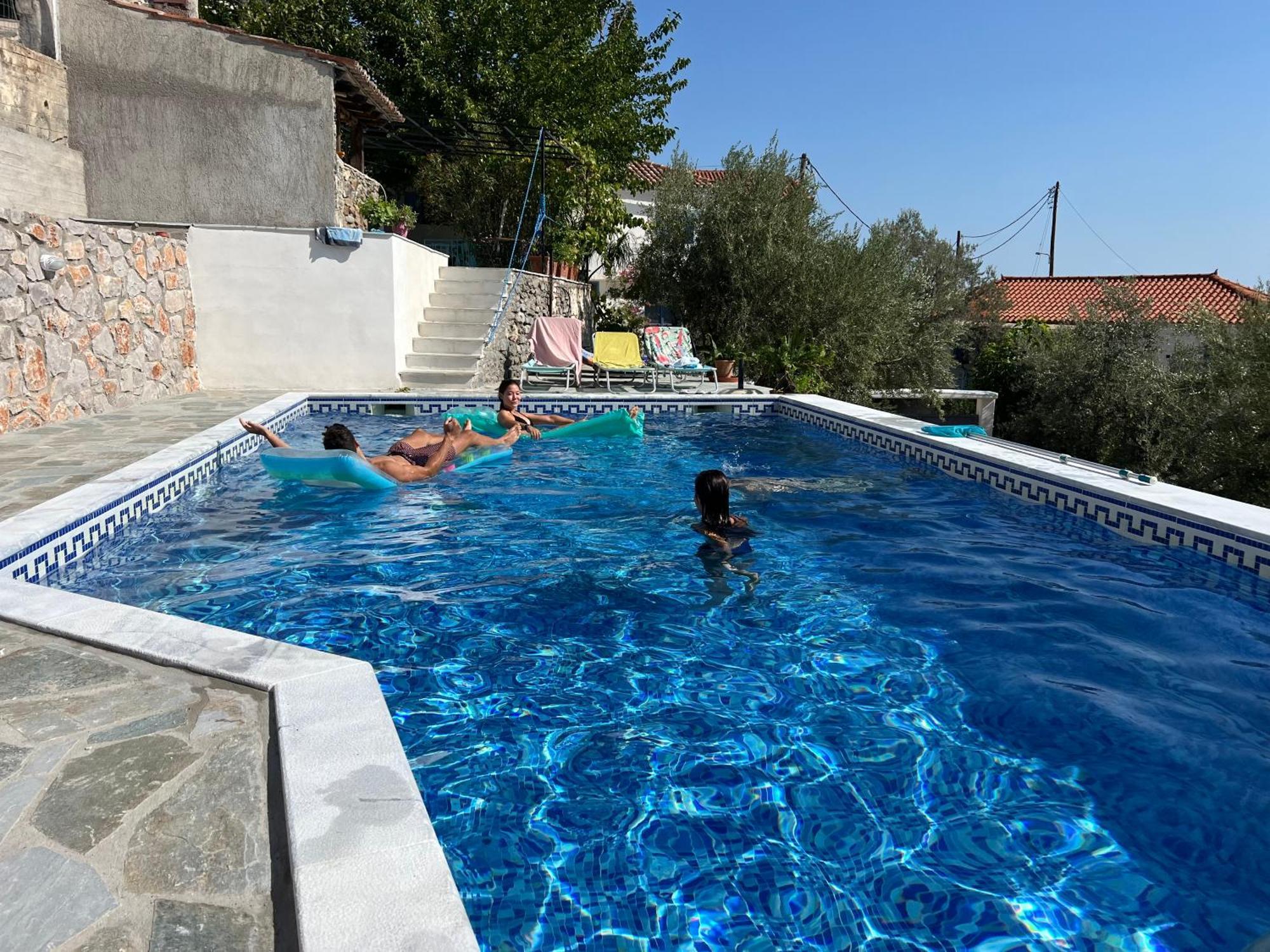 Maison Charme Avec Piscine Privee, Pres De La Mer A Sappounakeika, Tyros Sapounakeika エクステリア 写真